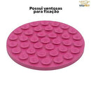 Brinquedo Interativo e Comedouro Tapete de Lamber - Rosa - Viu Pet