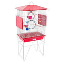 Viveiro Gaiola Aberta Para Calopsita + Acessórios e Pedestal - Viu Pet