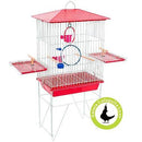 Viveiro Gaiola Aberta Para Calopsita + Acessórios e Pedestal - Viu Pet