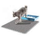 Tapete Coletor para Caixa de Areia de Gatos - Cinza - Viu Pet