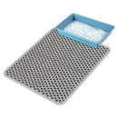 Tapete Coletor para Caixa de Areia de Gatos - Cinza - Viu Pet