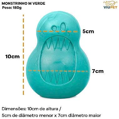 Brinquedo Para Cães Pet Games Monstrinho - Verde - Viu Pet