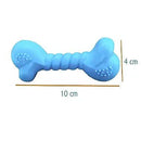 Brinquedo Osso De Borracha Maciça TR - Azul - Viu Pet
