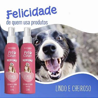 Perfume Para Cães e Gatos Pet Clean - 120ml - Viu Pet