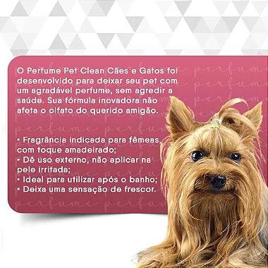 Perfume Para Cães e Gatos Pet Clean - 120ml - Viu Pet
