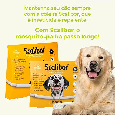 Coleira Antiparasitas Scalibor MSD - 65 cm - Viu Pet