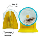 Roda Exercício Para Hamster - Azul - Viu Pet