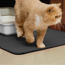 Tapete Coletor para Caixa de Areia de Gatos - Preto - Viu Pet