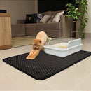 Tapete Coletor para Caixa de Areia de Gatos - Preto - Viu Pet