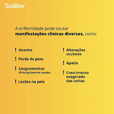 Coleira Antiparasitas Scalibor MSD - 65 cm - Viu Pet